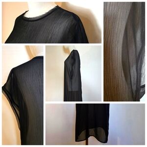 ZARA Maxi Gauze Tunic Dress